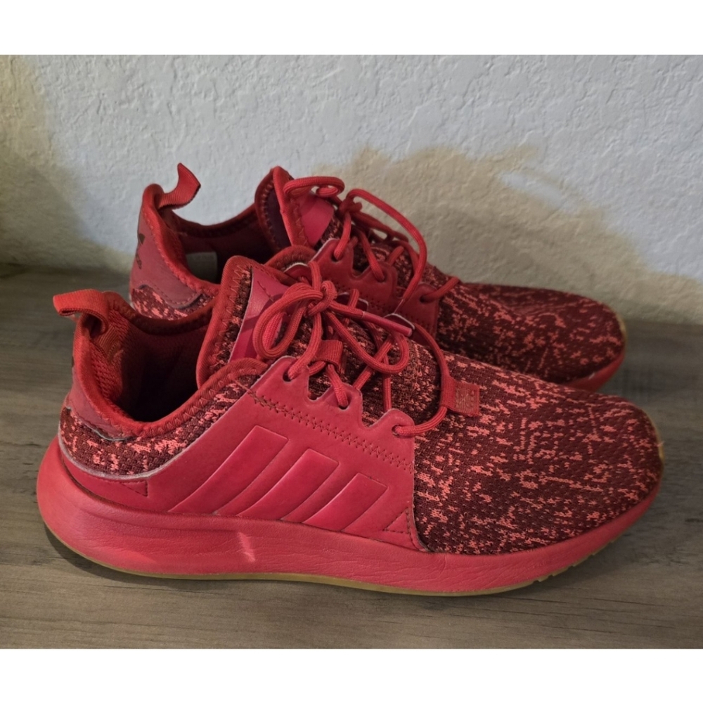 Adidas red X PLR size 5 youth sneakers